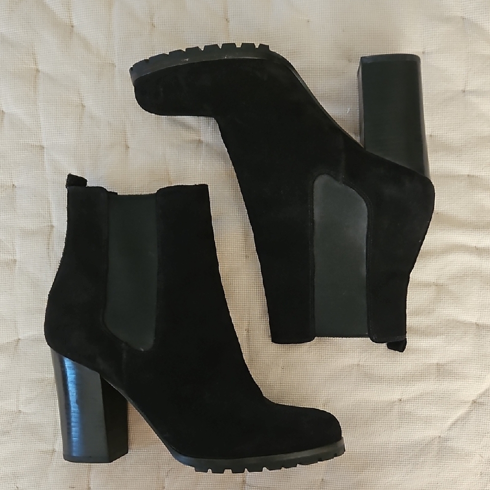 Coach Leather Ankle Boots
